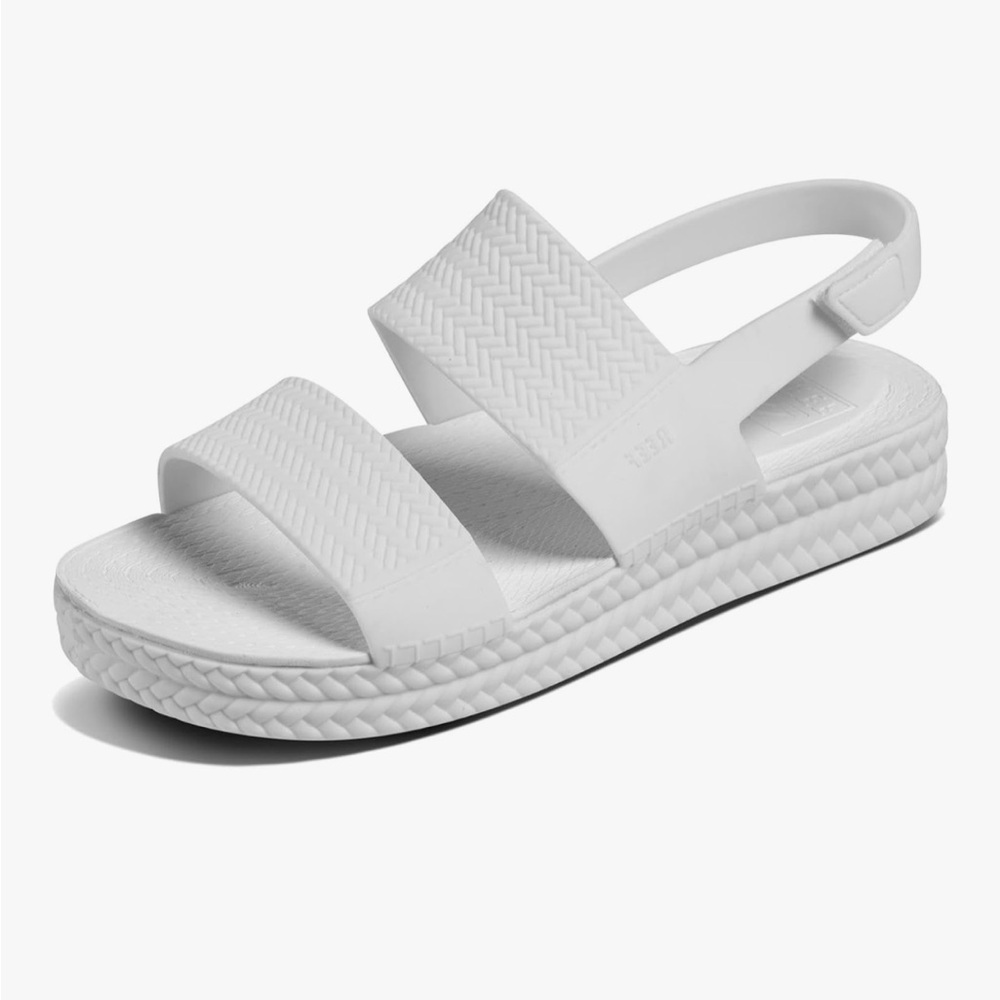 Reef Women's Water Vista White Platform Sandals